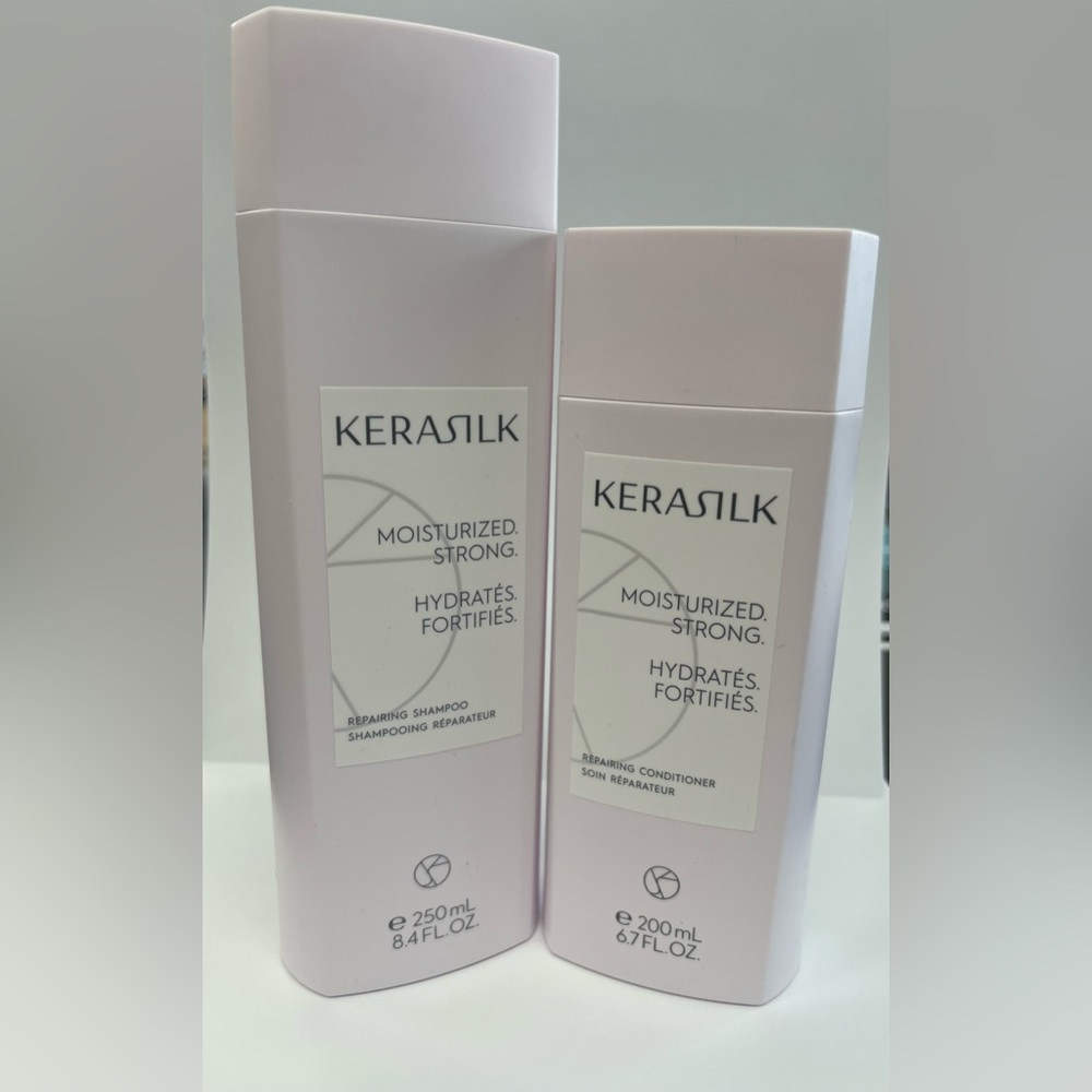 🤍💕KERASILK REPAIRING SHAMPOO AND CONDITIONER🤍💕